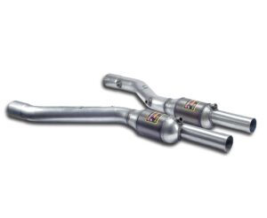 SuperSprint Front exhaust Right - Left  with  Metallic catalytic converter for BMW 5 Series BMW E60 / E61 BMW E60 / E61 545i V8 (N62) (Sedan - Touring) '03 - '05