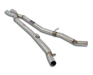 Alpina BMW ALPINA 6 Series (E63 / E64) ALPINA B6 (E63 Coupe) 4.4i V8 (N62 - 500 Hp) 2004 - 2010 SuperSprint Centre pipes kit Right - Left "X-Pipe"NOx probe