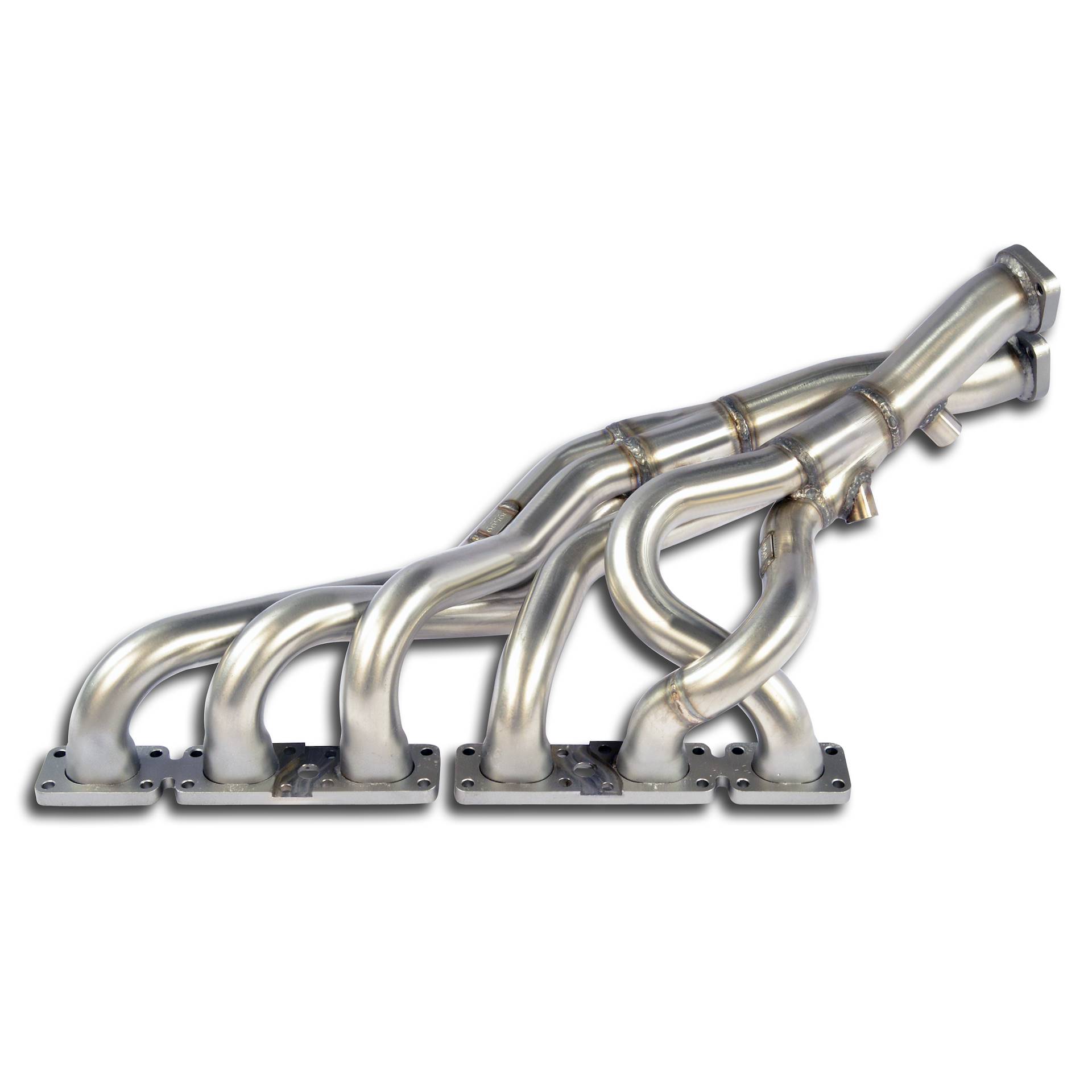 the stock air injection system) for Alpina BMW ALPINA 3 Series (E46) ALPINA B3 (E46) 3.3i 1999 - 2005 SuperSprint Manifold(Left Hand Drive)(with ports