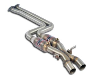 Alpina BMW ALPINA 3 Series (E46) ALPINA B3 / B3 S (E46) 3.3ix 4x4 1999 - 2005 SuperSprint Metallic catalytic converter Right - Left + "X-Pipe"