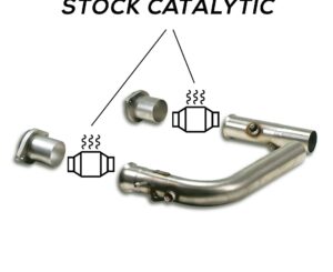 SuperSprint Right - Left connecting pipe kit for OEM katWeld on connection for BMW X Models BMW E53 X5 BMW E53 X5 4.4i V8 (M62) '00 - '03