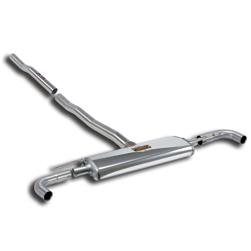 SuperSprint Rear exhaust Right - Left for BMW 2 Series BMW F46 2 Series Gran Tourer BMW F46 216i Gran Tourer 1.5T (B38 Engine - 75 Hp / 102 Hp) 2015