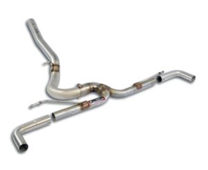 BMW MINI MINI F54 One / Cooper Clubman MINI F54 Cooper Clubman D ALL4 2.0d (B47 Engine - 150 Hp) 2015 SuperSprint Rear pipe "Y-Pipe" Right - Left(Muffler delete)