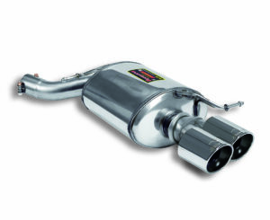 SuperSprint Rear exhaust Right OO80 for BMW 3 Series BMW E90 BMW E90 Sedan 335i Bi-Turbo (306 Hp N54 Engine) '06 - 04/2010