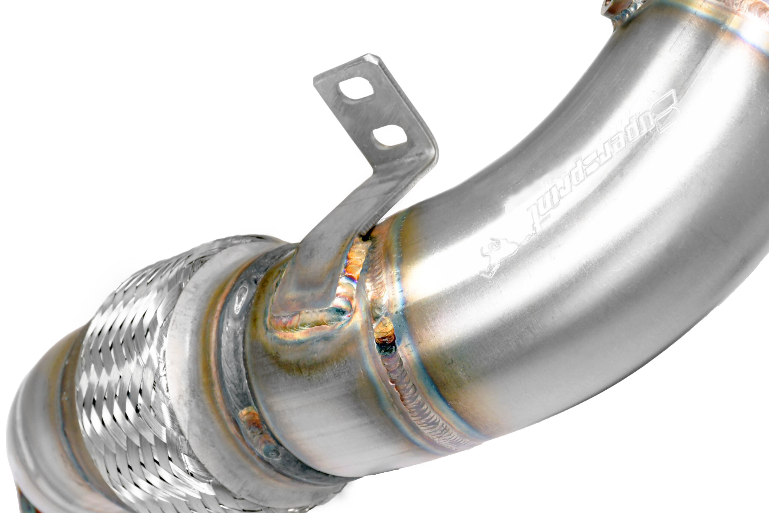 Alpina BMW ALPINA 5 Series (F10 / F11) ALPINA B5 (F10 / F11) 4.4i V8 (507 Hp) 2010 - 2012 SuperSprint Turbo downpipe kit Right - Left (Replaces catalytic converter) - Image 7