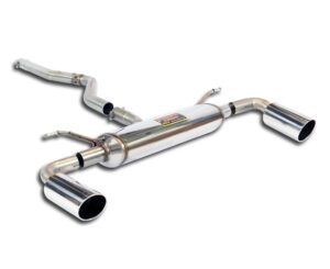 BMW 2 Series BMW F22 2 Series Coupe 2013 - 2017 BMW F22 218d (N47N Engine - 143 Hp) 2013 - 2015 SuperSprint Connecting pipe + rear exhaust Right O100 - Left O100