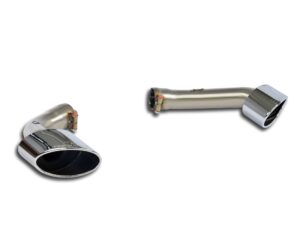 SuperSprint Endpipe kit 150x105 Right - Left(For OEM rear bumper) for BMW X Models BMW E71 / E72 X6 BMW E71 X6 35i xDrive (N55 Engine 306 Hp) 2010 - 2014