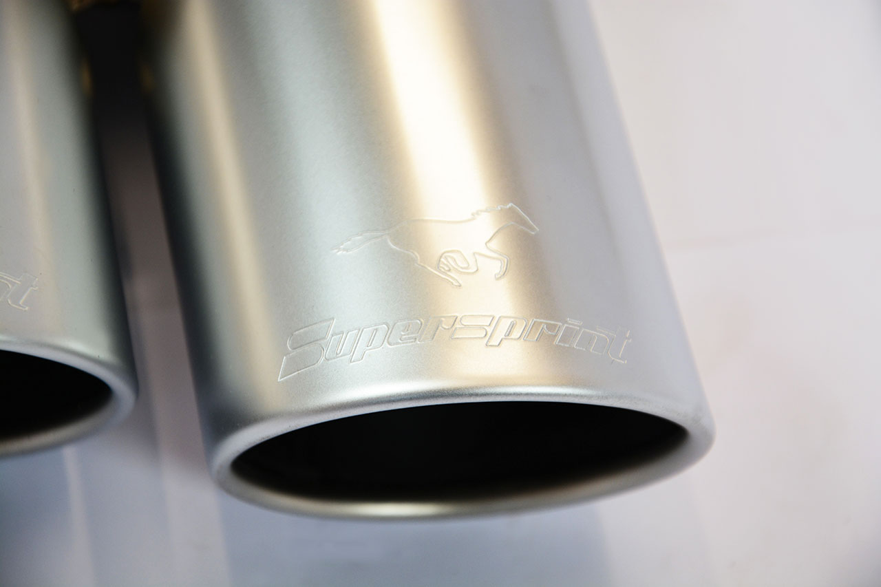 SuperSprint Endpipe kit "Satin" Right OO90 - Left OO90 for BMW X Models BMW F26 X4 BMW F26 X4 20i xDrive 2.0i Turbo (184 Hp) 2014 - Image 2