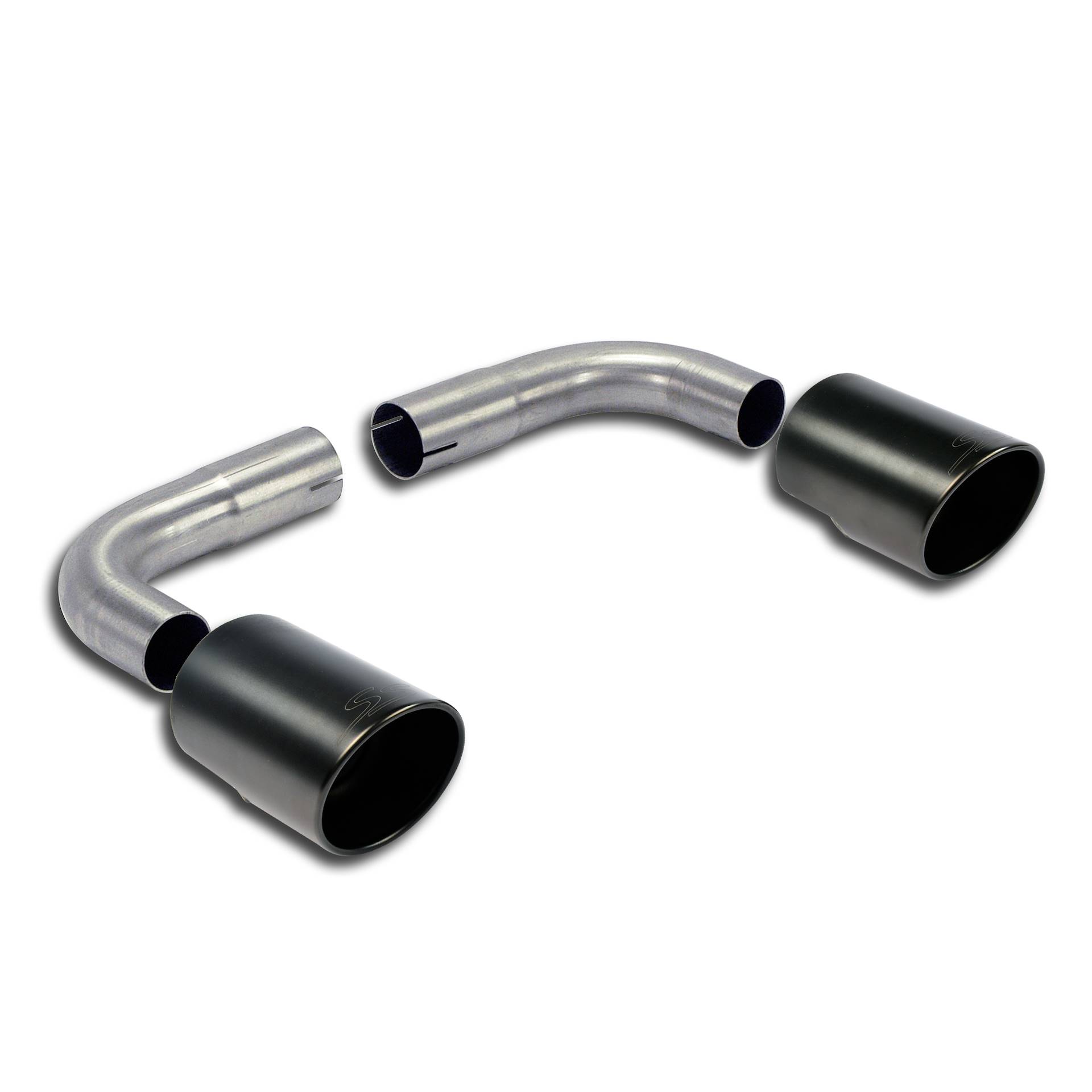 SuperSprint Endpipe kit RightO100 - LeftO100 "Gun Metal Grey" for BMW X Models BMW F26 X4 BMW F26 X4 35i xDrive (306 Hp) 2013 - 07/2014