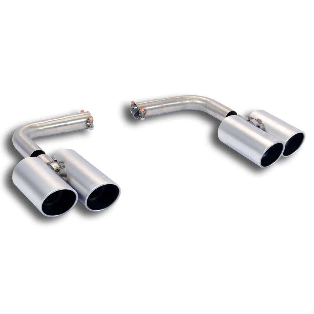 SuperSprint Endpipe kit "Satin" Right OO90 - Left OO90 for BMW X Models BMW F26 X4 BMW F26 X4 35i xDrive (306 Hp) 2013 - 07/2014
