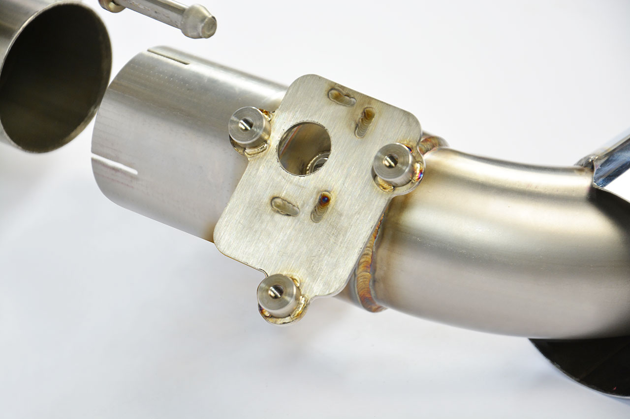 SuperSprint Rear exhaust Right O100 - Left O100 with valve for BMW 2 Series BMW F22 2 Series Coupe 2013 - 2017 BMW F22 220i 2.0T (B48 Engine - 184 Hp) 2016 - 2017 (with valve) - Image 3