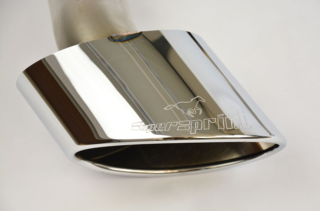 SuperSprint Endpipe kit 150x105 Right - Left(For OEM rear bumper) for BMW X Models BMW E71 / E72 X6 BMW E71 X6 35i xDrive (N55 Engine 306 Hp) 2010 - 2014 - Image 3