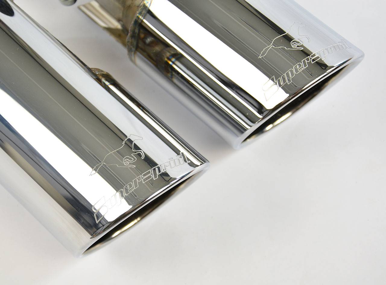 SuperSprint Rear exhaust OO90 for BMW X Models BMW F25 X3 BMW F25 X3 28i (6 cyl. - 258 Hp) 2011 - 2012 - Image 2