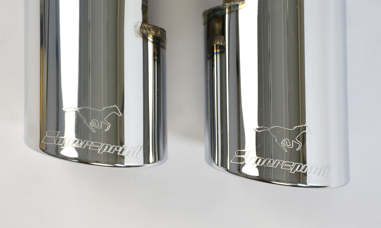 SuperSprint Rear exhaust OO90 for BMW X Models BMW F25 X3 BMW F25 X3 28i (6 cyl. - 258 Hp) 2011 - 2012 - Image 3