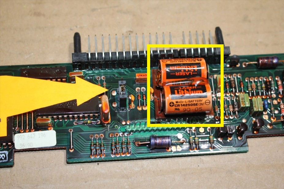 BMW SI Board Battery Repair Kit | FDK Set of 2 for E30, E28, E24, E23 - Image 3