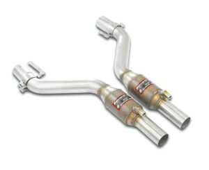 BMW E90 M3 4.0 V8 Supercharger conversion (2007–2011) Supersprint Front Exhaust With Metallic Catalytic Converter Right + Left