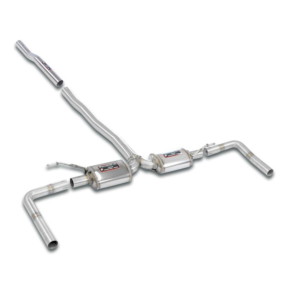 BMW F48 X1 18d B47 (2015–onward) Supersprint Rear Exhaust