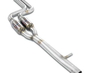 BMW Supersprint E39 520i / 523i /'98 Supersprint Front Exhaust With Metallic Catalytic Converter Right + Left (1998–2000)