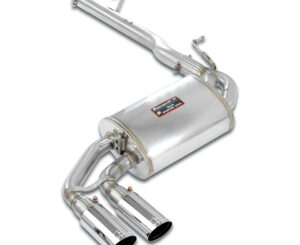 BMW F26 Supersprint Rear Exhaust Stainless Steel