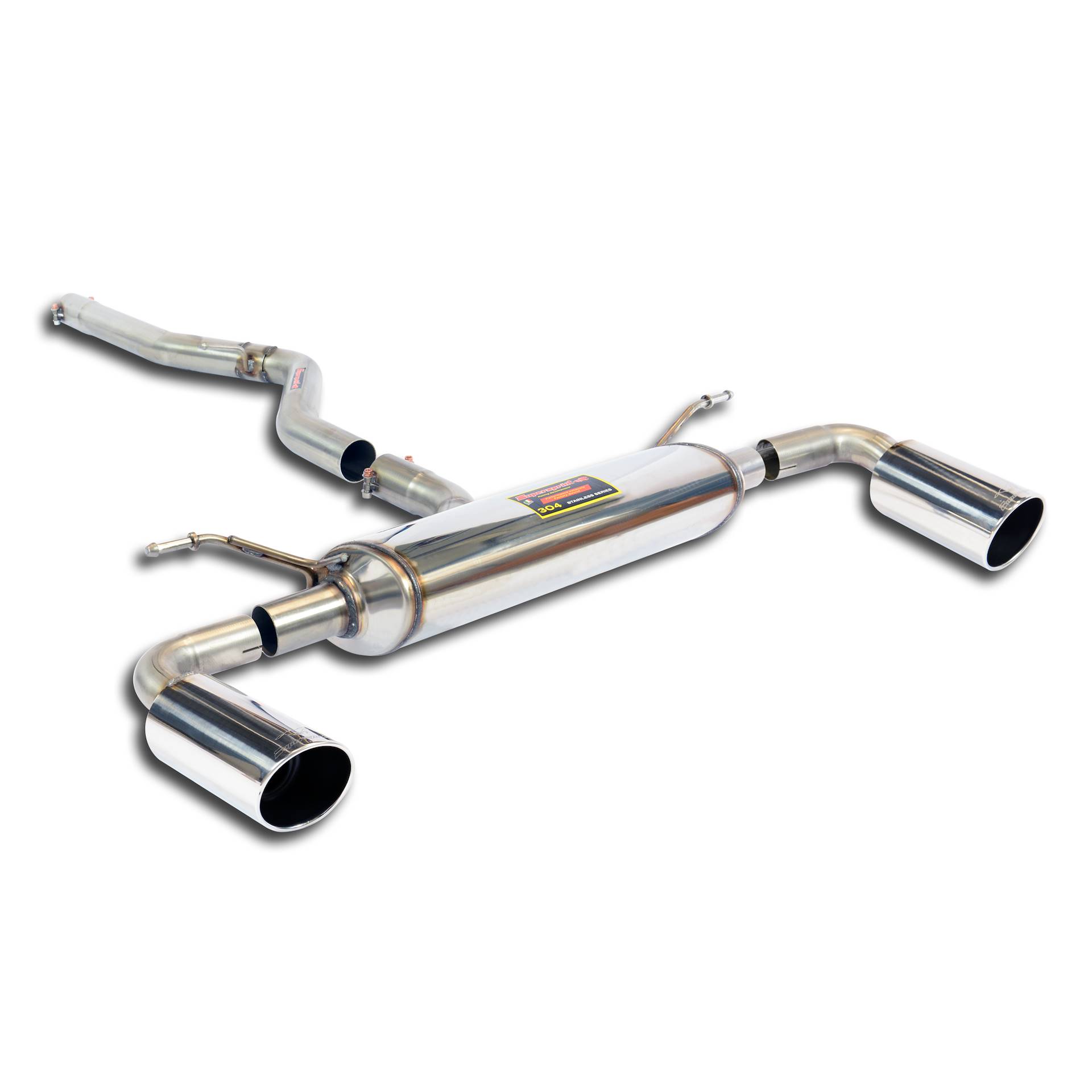 BMW F20 114d B37 (2015–onward) Supersprint Rear Exhaust