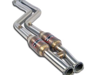 BMW E36 Compact - All models '90 - > '98 S52 (1996–2000) Supersprint Front Exhaust "H-Pipe" With Metallic Catalytic Converter Right + Left