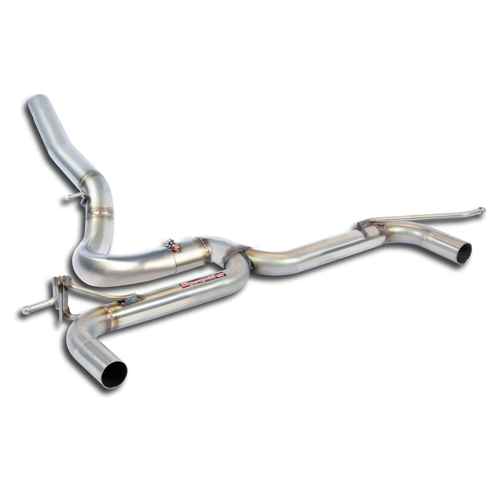 BMW F46 218d xDrive Gran Tourer 2.0d B47 (2014–onward) Supersprint Rear Exhaust
