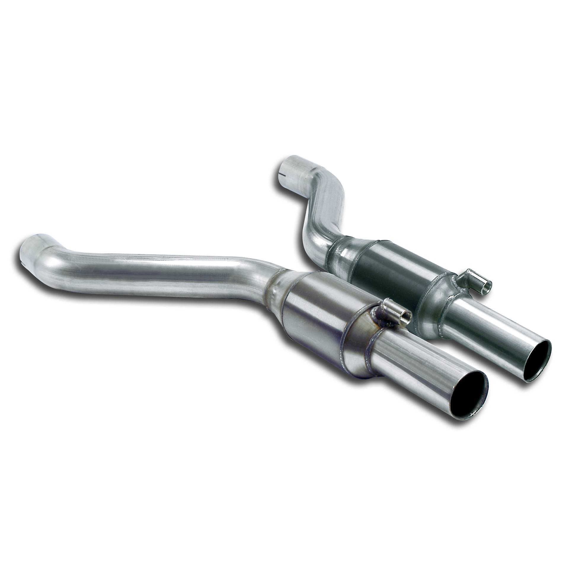 BMW E36 Compact - All models M60 Supersprint Front Exhaust With Metallic Catalytic Converter Right + Left 100 Cpsi