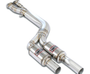 BMW F97 X3 M S58 (2020–onward) Supersprint Front Exhaust - Resonated (Deletes The Secondary Catalytics)