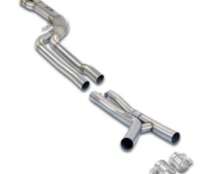 BMW F80 M3 (2013–2015) Supersprint J-Pipe Race Packagedeletes The Secondary Catalytics + Mid Resonatorsaccepts The Std - Oem Muffler