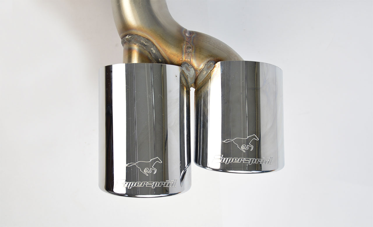 BMW E90 335i Bi-Turbo /2010 N54 (2006–2004) Supersprint Rear Exhaust - Image 3