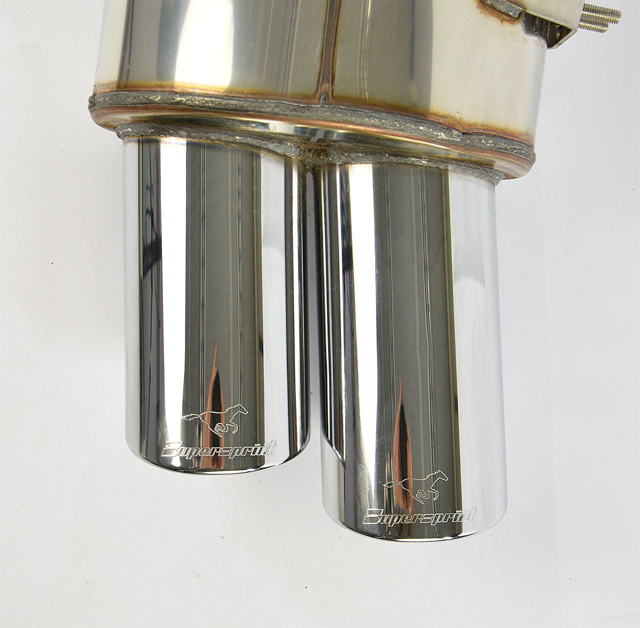 BMW E63 630i N62 (2005–2007) Supersprint Rear Exhaust - Image 2