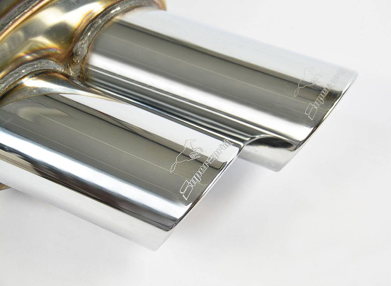 BMW E63 630i N62 (2005–2007) Supersprint Rear Exhaust - Image 4
