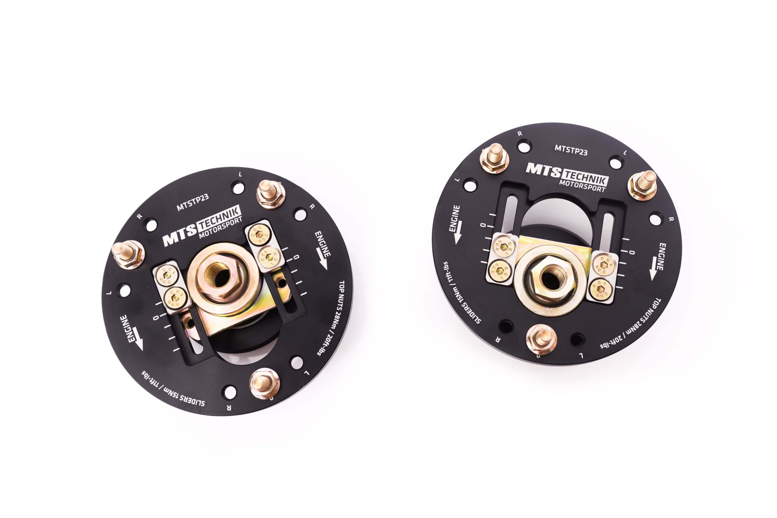 BMW E23 MTS Technik Adjustable Camber and Caster Plates Front