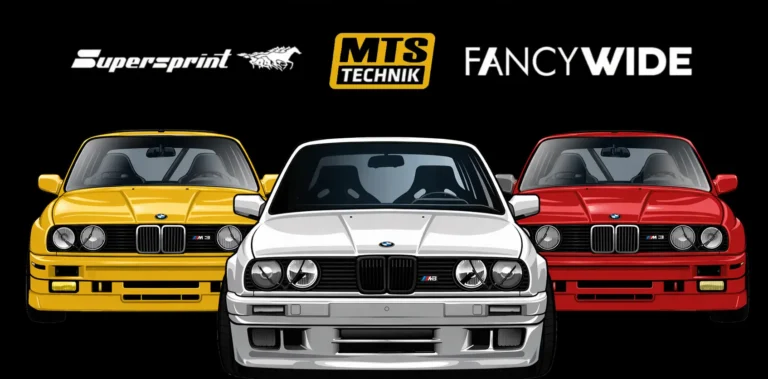 Classic BMW models representing MY Classic Parts product range