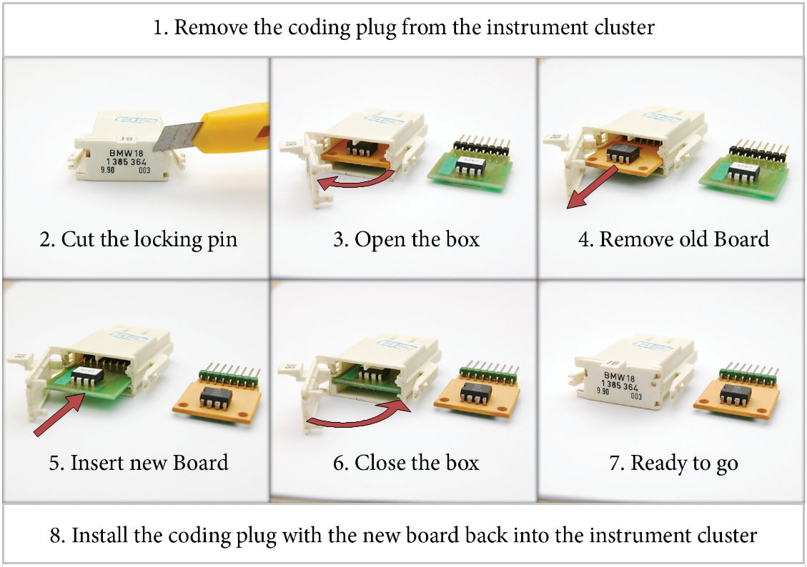 BMW E30 4-Cylinder Coding Plug Board - Image 10