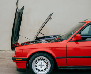 BMW E30 Billet Hood Hinge 90 Degree Kit