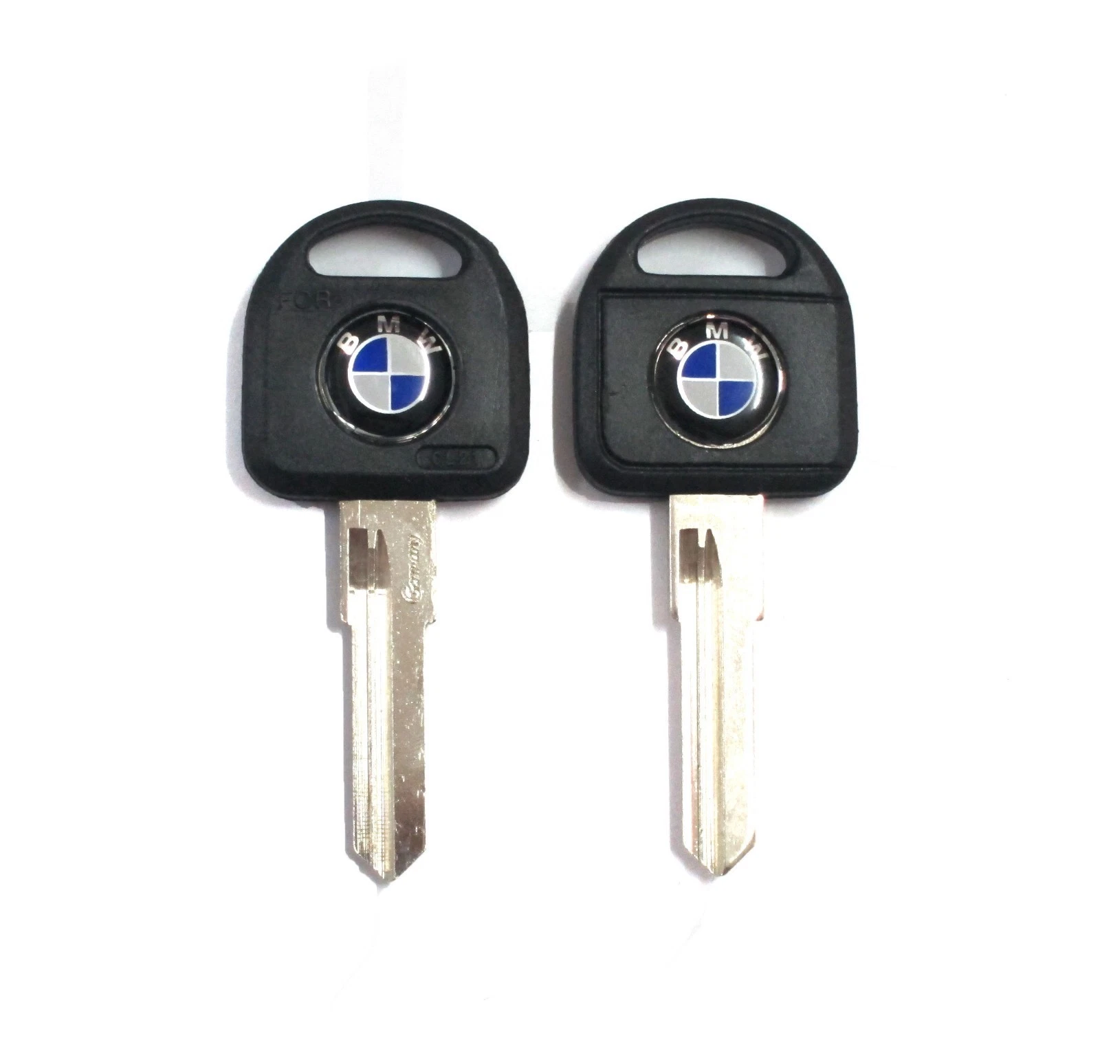 BMW E12 E21 E23 E24 E28 E30 Main Key Blank with Colored BMW Emblem - Image 3