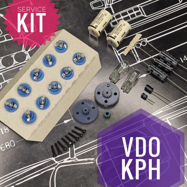 BMW E30 VDO KPH Instrument Cluster Service Kit – 30 Piece