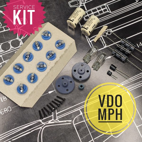 BMW E30 VDO MPH Instrument Cluster Service Kit – 30 Piece