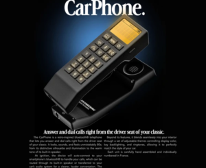 The CarPhone – Retro Bluetooth Car Phone for Classic Cars