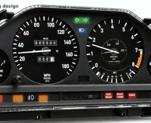 BMW E30 Digital Cluster – Plug & Play Digital Instrument Cluster | Pre-Order